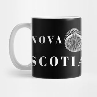 NOVA Scotia Canada Sea Shells Mug